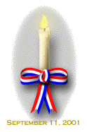 [9-11 Candle And Ribbon]