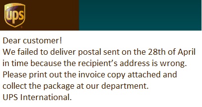 [UPS Virus]